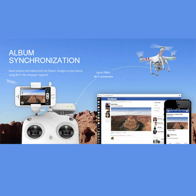 Phantom 2 Vision PLUS Wifi Full HD Camera Included EC MALL