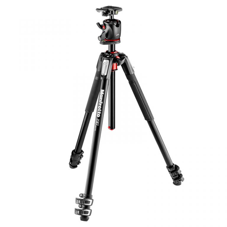 Manfrotto MK190X PRO3 -BHQ2 Aluminum Tripod Kit - Image 2