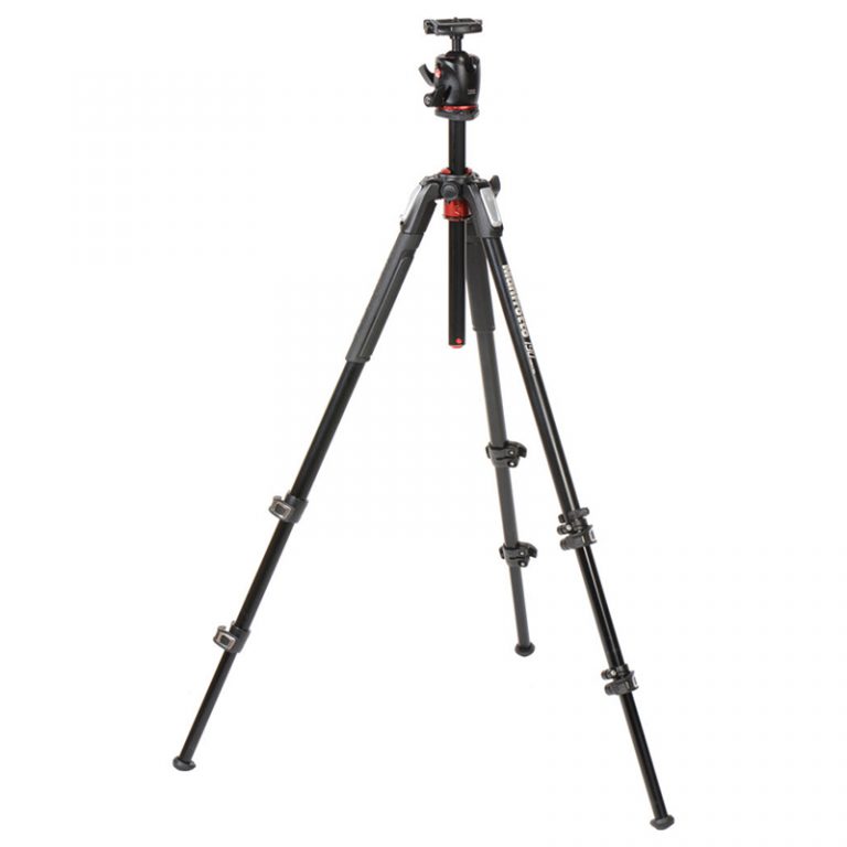 Manfrotto MK190X PRO3 -BHQ2 Aluminum Tripod Kit - Image 3