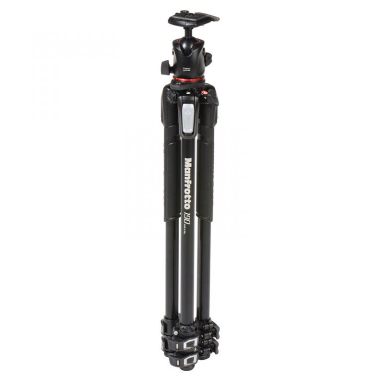 Manfrotto MK190X PRO3 -BHQ2 Aluminum Tripod Kit - Image 4