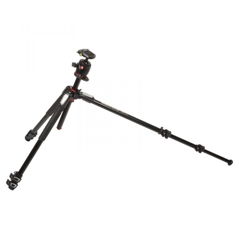 Manfrotto MK190X PRO3 -BHQ2 Aluminum Tripod Kit - Image 5