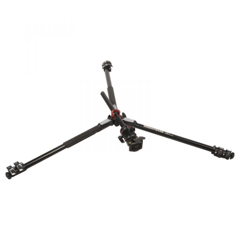 Manfrotto MK190X PRO3 -BHQ2 Aluminum Tripod Kit - Image 6