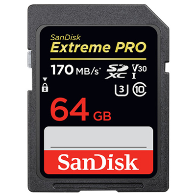 Sandisk extreme pro sdxc