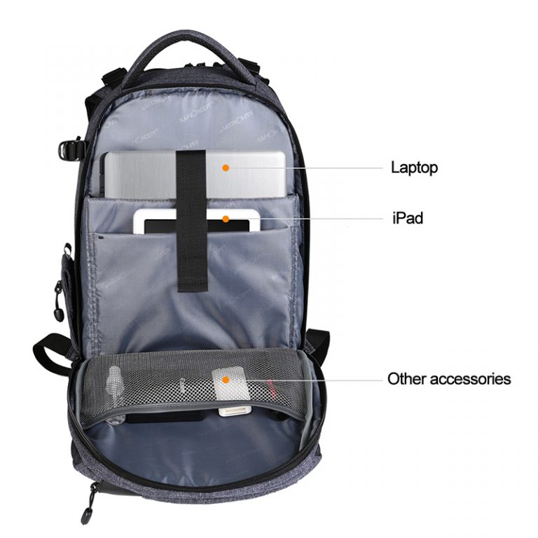 K&F Concept 13.044 Rucksack Waterproof Backpack - Image 11