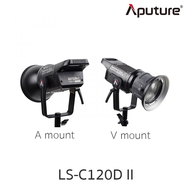 Aputure Light Storm LS C120D II LED Light Kit with V-Mount Battery Plate