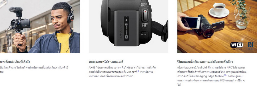 Sony FDR AX43 Handycam p15