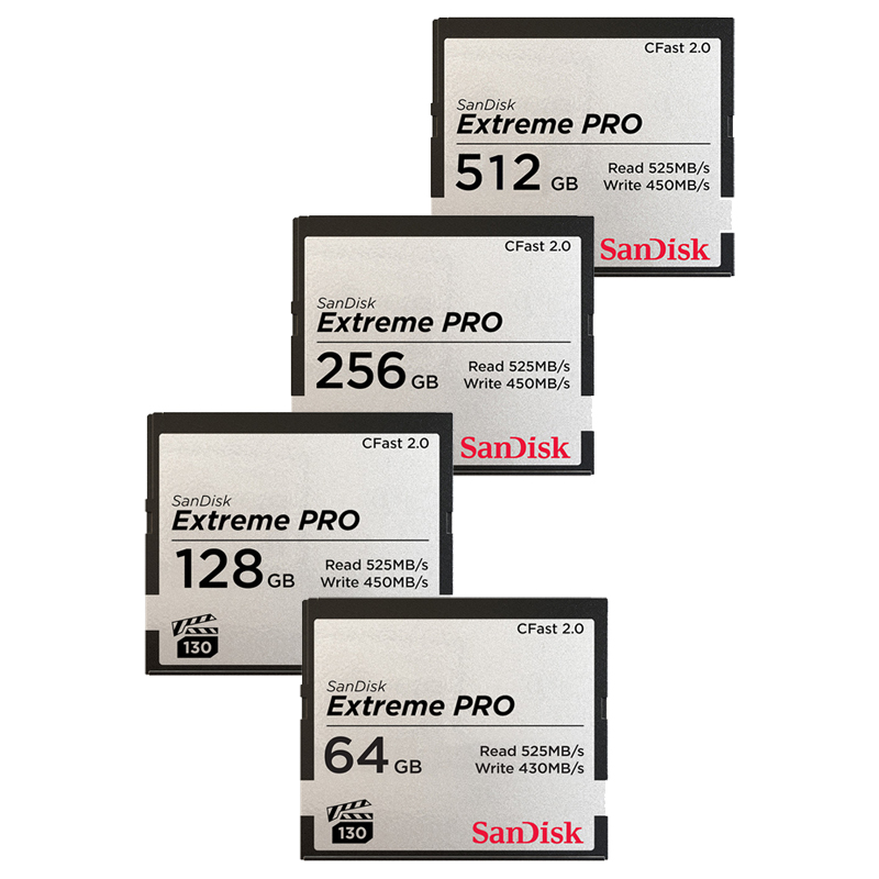 Sandisk cfast 2.0 store