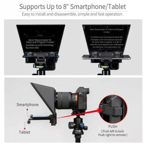 FeelWorld TP2A Portable Teleprompter-Detail5
