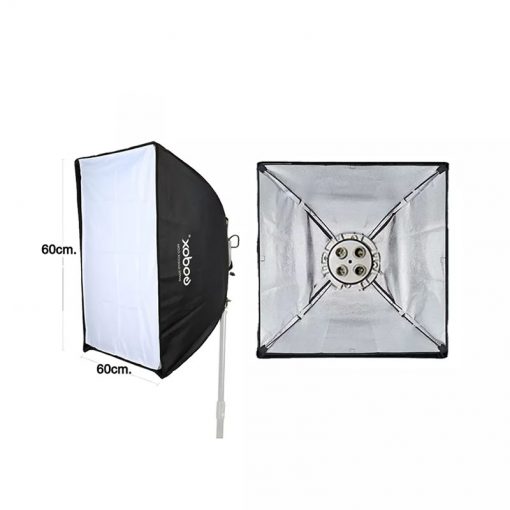 Godox TL-4 With Softbox 60x60 cm - Image 2