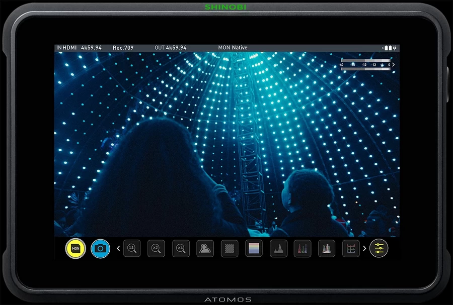 Atomos Shinobi 7inch 4K HDMI,SDI Monitor-Detail10