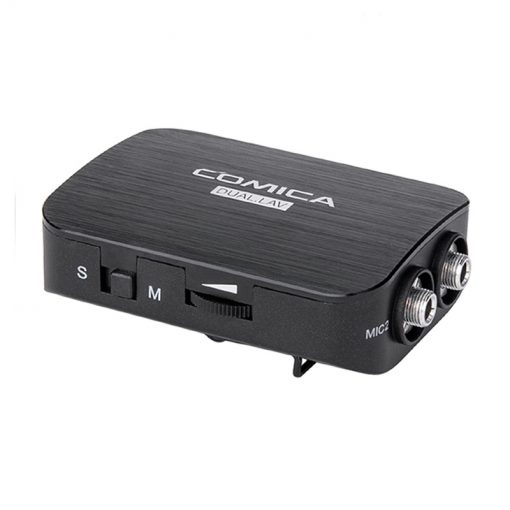 Comica DUAL.LAV D03 Dual-head Detachable&Multi-functional Lavalier Microphone (For Camera, Smartphone) - Image 2