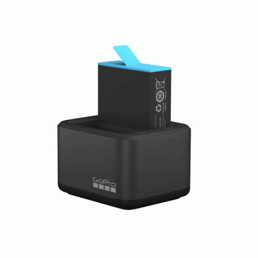GoPro Dual Battery Charger+Battery For Gopro HERO 9 Black