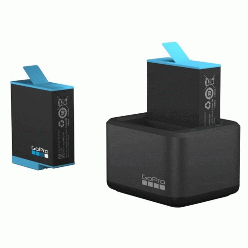 GoPro Dual Battery Charger+Battery For Gopro HERO 9 Black - Image 3
