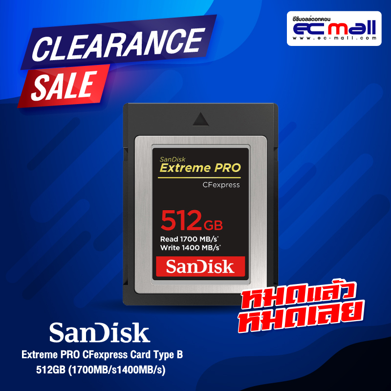 CFexpress SanDisk Extreme PRO Type B Clearance Sale