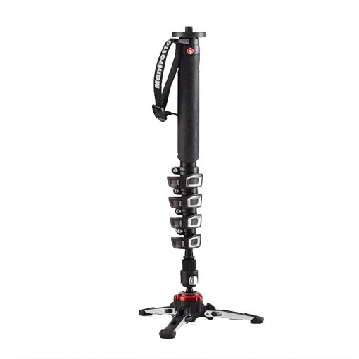 Manfrotto XPRO Aluminium 5 Section Fluid Video Monopod