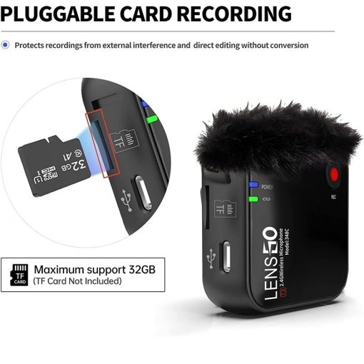 Lensgo 348C-1V1 Wireless Microphone 2.4G - Image 5