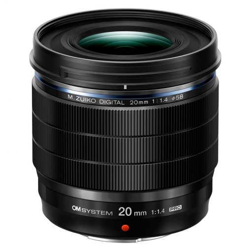 OM System M.Zuiko Digital ED 20mm f/1.4 PRO Lens
