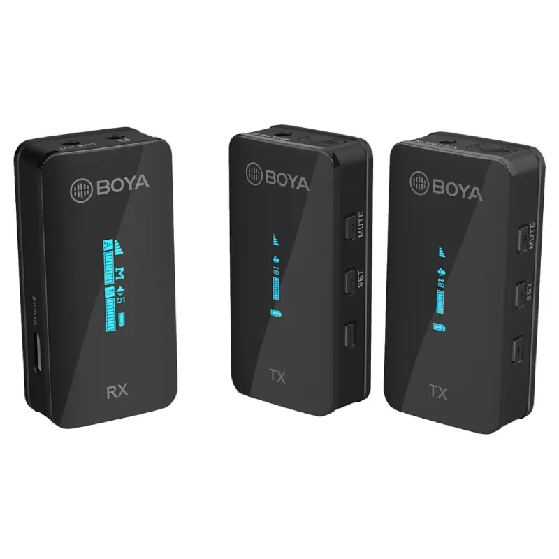 Boya BY-XM6 S2 2.4GHz Wireless Microphone-Cover