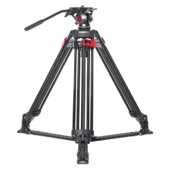 Miliboo MTT605B Carbon Fiber Tripod Kit with Ground Spreader-Cover