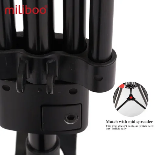 Miliboo MTT609B Carbon Fiber Tripod Kit-Description4