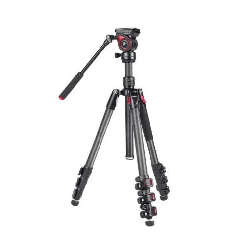 Miliboo MUFB-BK Cabon Fiber Tripod Kit-Cover