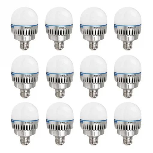 Nanlite PavoBulb 10C RGBWW LED Bulb-12Kit