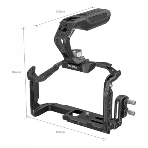 SmallRig 3441 Black Mamba Series Cage Kit for Panasonic Lumix GH6-Description1