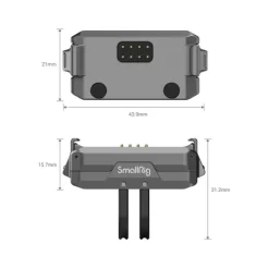 SmallRig 3663 Magnetic Charging Mount for DJI Action 2-Description3