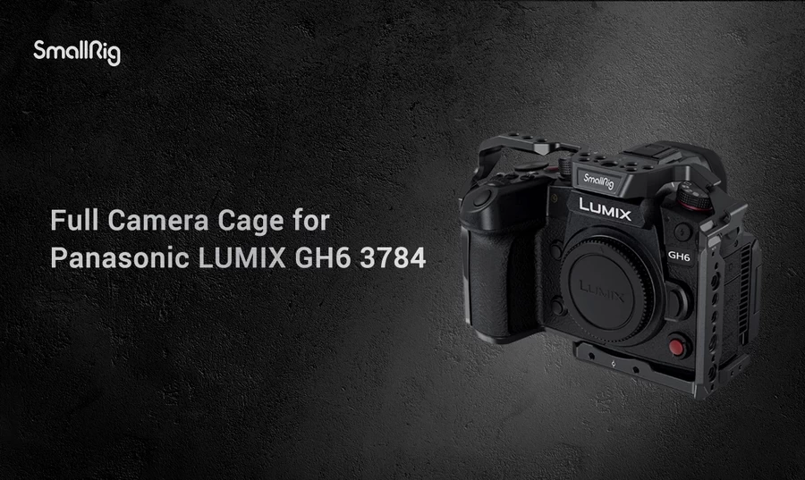 SmallRig 3784 Full Cage for Panasonic LUMIX GH6-Detail1
