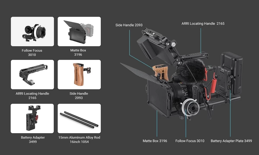 SmallRig 3784 Full Cage for Panasonic LUMIX GH6-Detail8