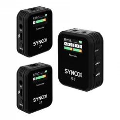 Synco WAir-G2-A2 Ultracompact 2-Person Digital Wireless Microphone-Cover