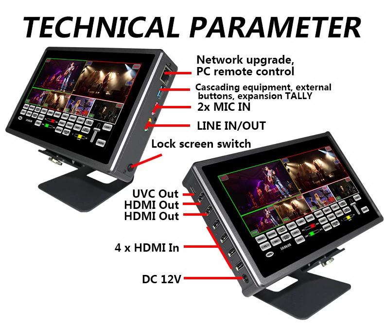 DeviceWell HDS8107 4-CH HD Video Switcher-detail19