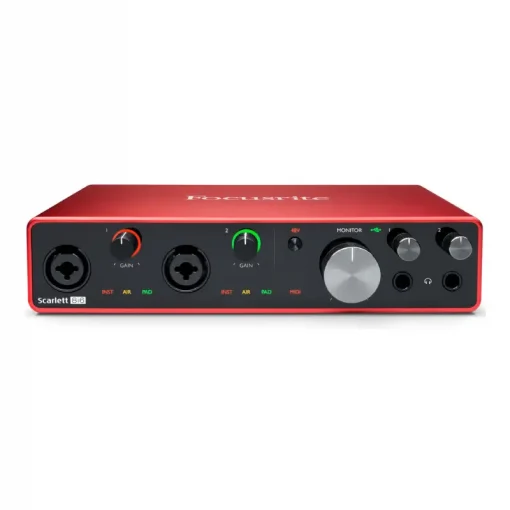 Focusrite Scarlett 8i6 (3rd Gen) USB AudioMIDI Interface-Description2