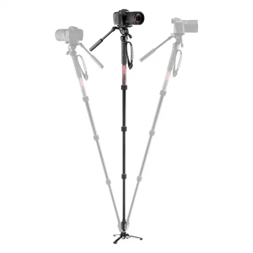 Manfrotto Element MII Video Monopod Aluminium Kit with Fluid Head-Description3