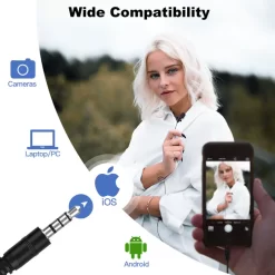 Synco Lav-S6E Omnidirectional Lavalier Microphone-Description12