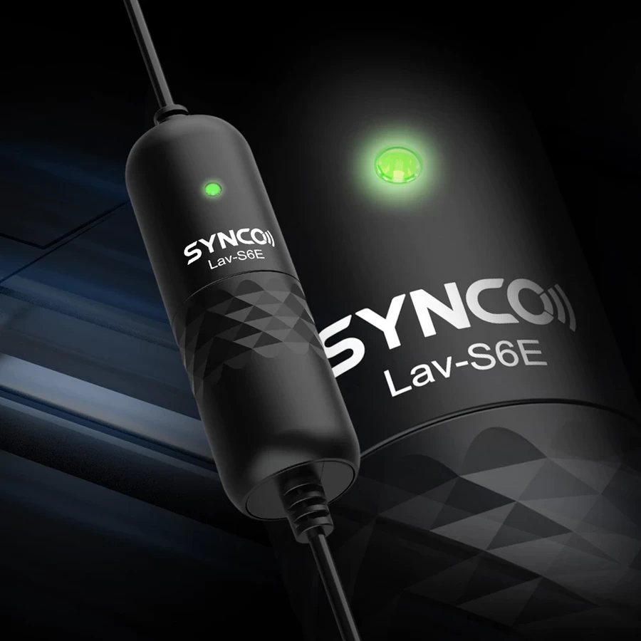 Synco Lav-S6E Omnidirectional Lavalier Microphone-Detail2