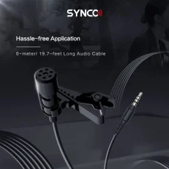 Synco Lav-S6M2 Omni-directional Lavalier Microphone-Description10
