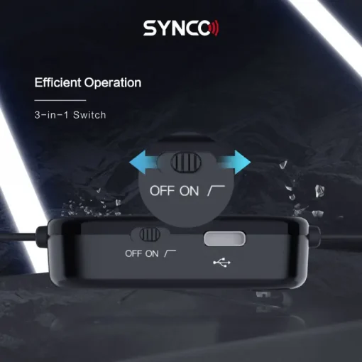 Synco Lav-S6M2 Omni-directional Lavalier Microphone-Description11