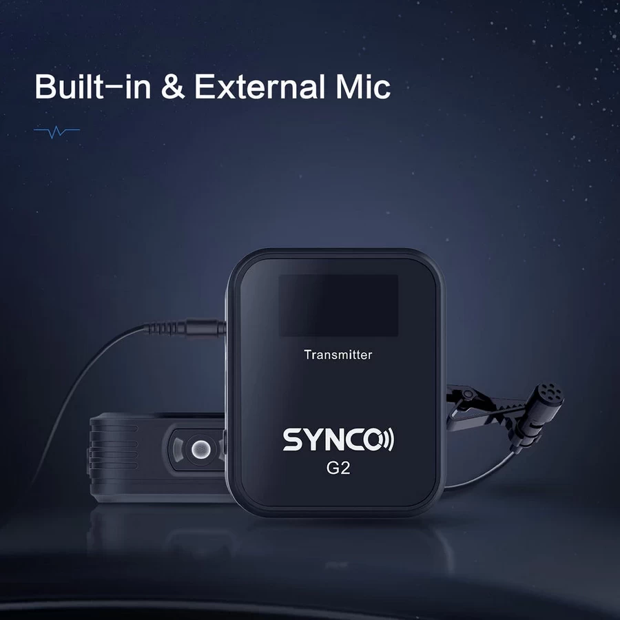 Synco WAir-G2-A1 Digital 2.4 GHz Wireless Microphone-Detail6