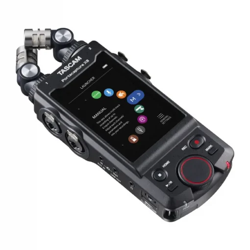 Tascam Portacapture X8 New Generation High-res Multi-track Handheld Recorder-Cover