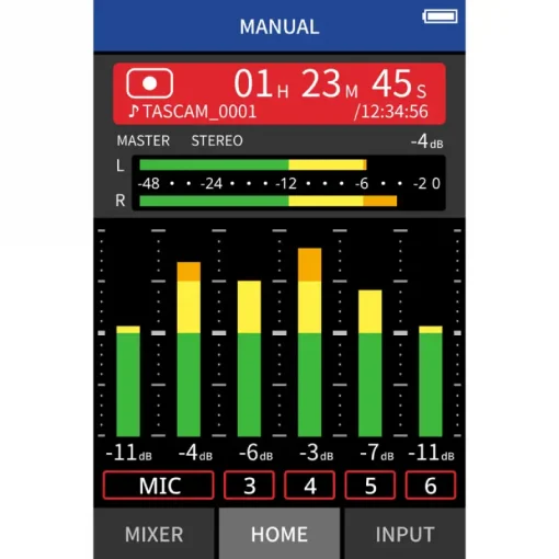 Tascam Portacapture X8 New Generation High-res Multi-track Handheld Recorder-Description18