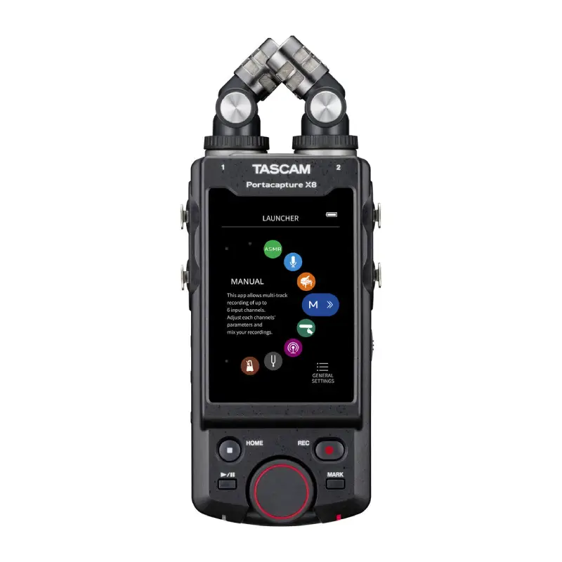 Tascam Portacapture X8 New Generation High-res Multi-track Handheld Recorder-Description1