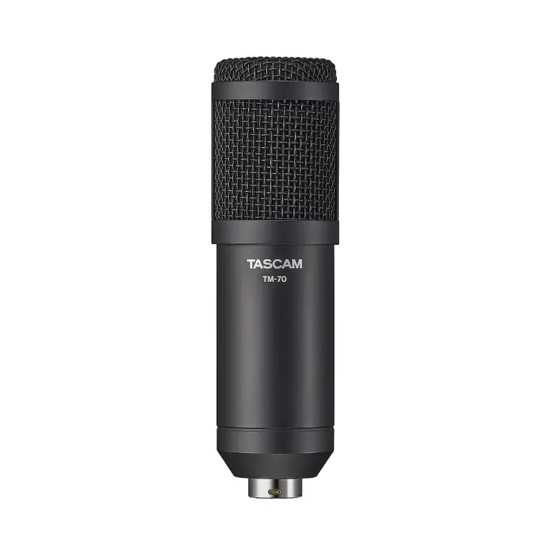 Tascam TM-70 Dynamic Microphone for Podcasting and News Gathering-Cover
