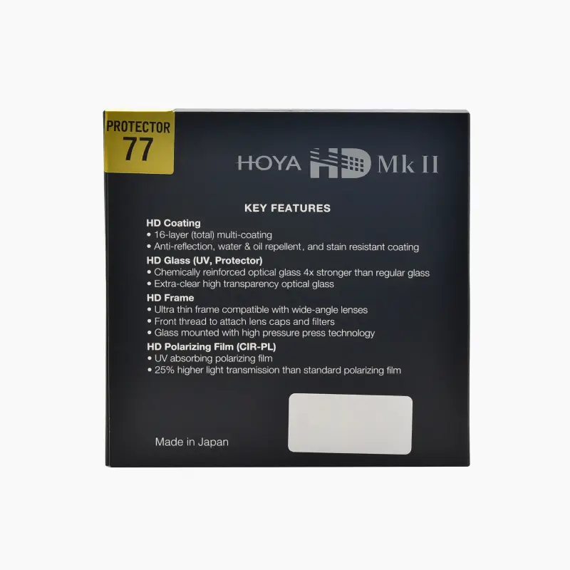 Hoya HD MK II Protector Filter-Description3
