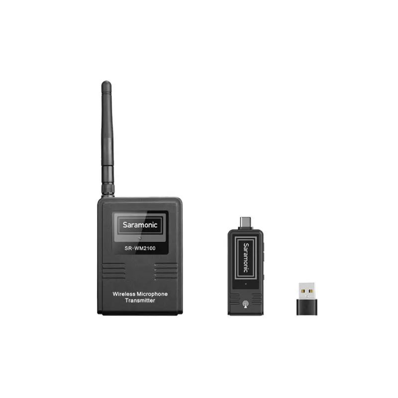 Saramonic SR-WM2100 U1U2 2.4GHz Dual Wireless Lavalier System-Cover