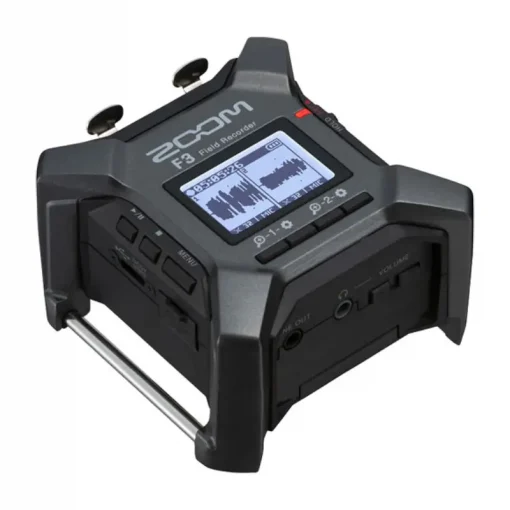 Zoom F3 2-Input 2-Track Portable Field Recorder-Cover