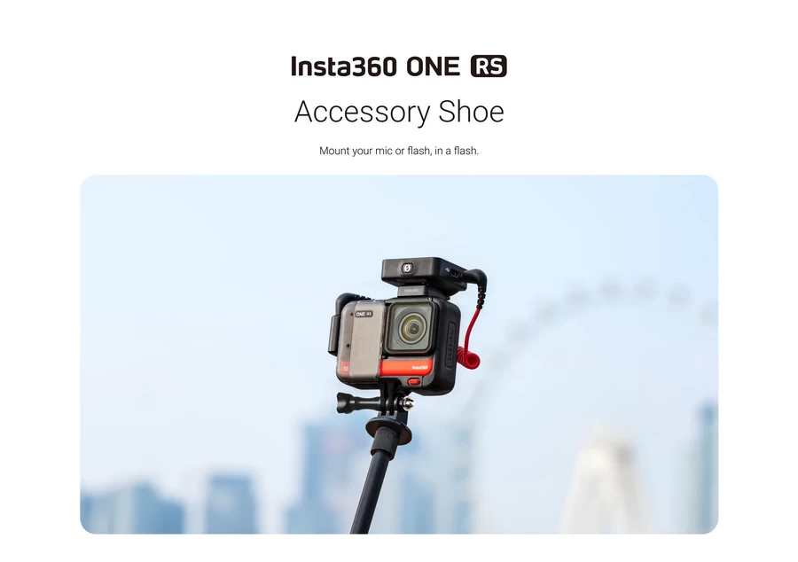 Insta360 ONE RS Accessory Shoe For ONE RS-Detail1