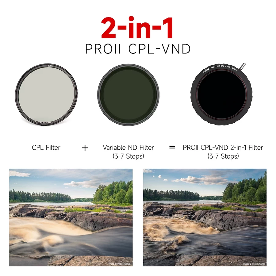 Haida PROII CPL-VND 2in1 (3-7 Stops) Filter-Detail3