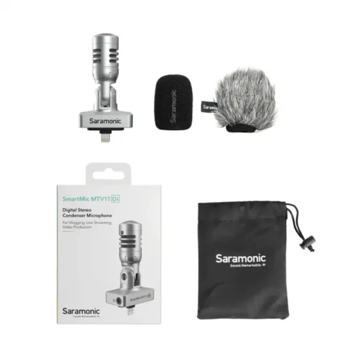 Saramonic SmartMic MTV11 Di Digital Stereo Condenser Microphone For iOS-Description5