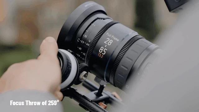 Sirui Jupiter 28-85mm T3.2 Full Frame Macro Cine Zoom Lens-Des15